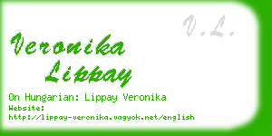 veronika lippay business card